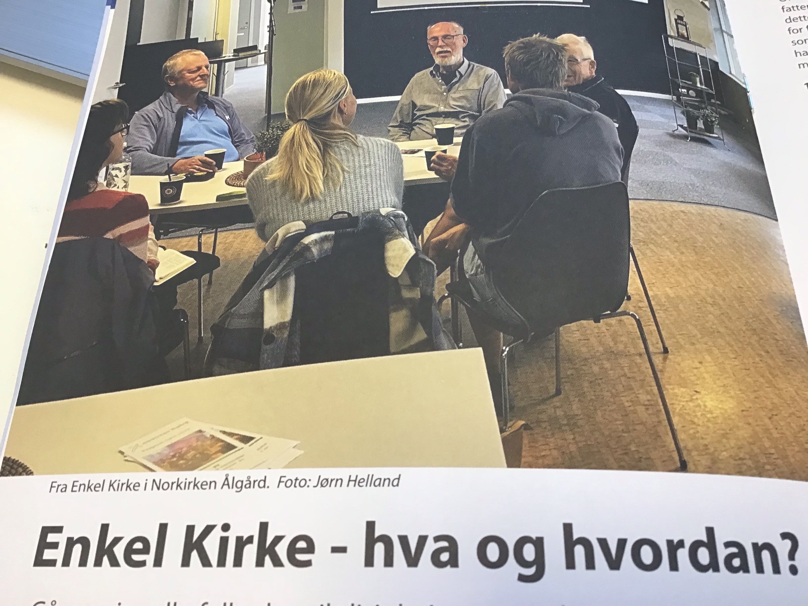 Huskirke modell på ville veier